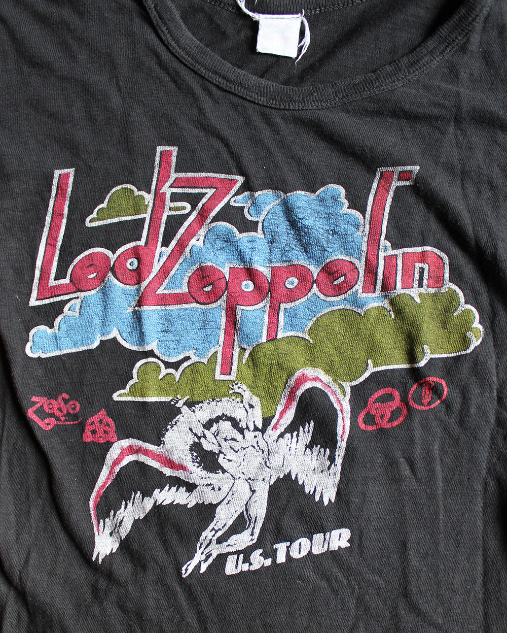 Vintage 70&#39;s Led Zeppelin US Tour T-shirt