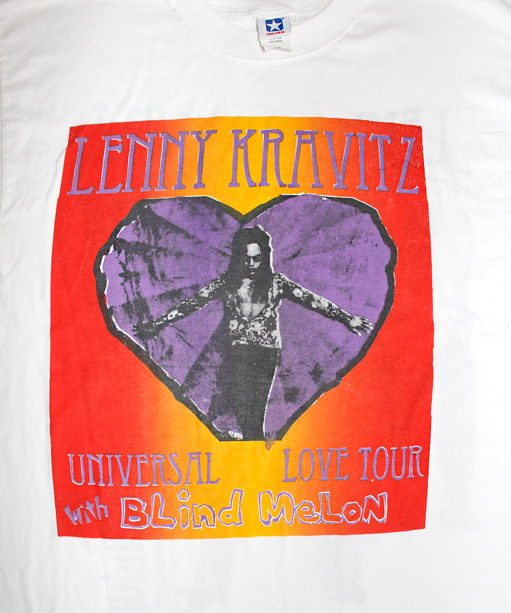 Vintage 90&#39;s Deadstock Lenny Kravitz Universal Love Tour T-Shirt