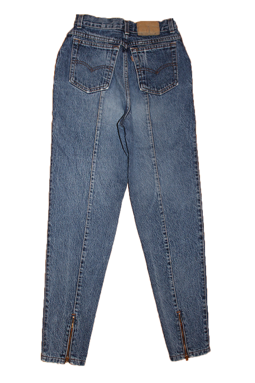 Copy of Vintage 80&#39;s LEVI&#39;S Ankle Zip Jeans 25&quot;