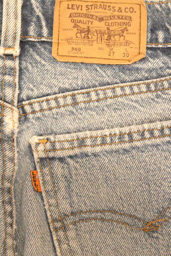 Vintage 90's LEVI'S 560 Orange Tab Relaxed Fit 28" ///SOLD///