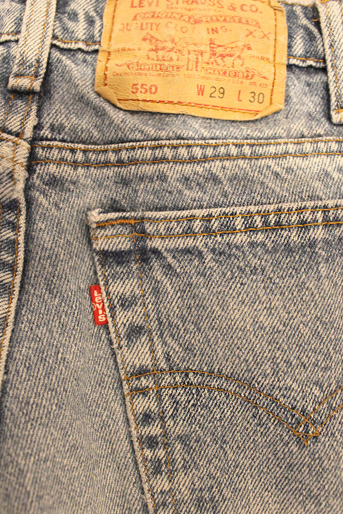 Vintage 90's LEVI'S 550 Relaxed Fit 29"///SOLD///