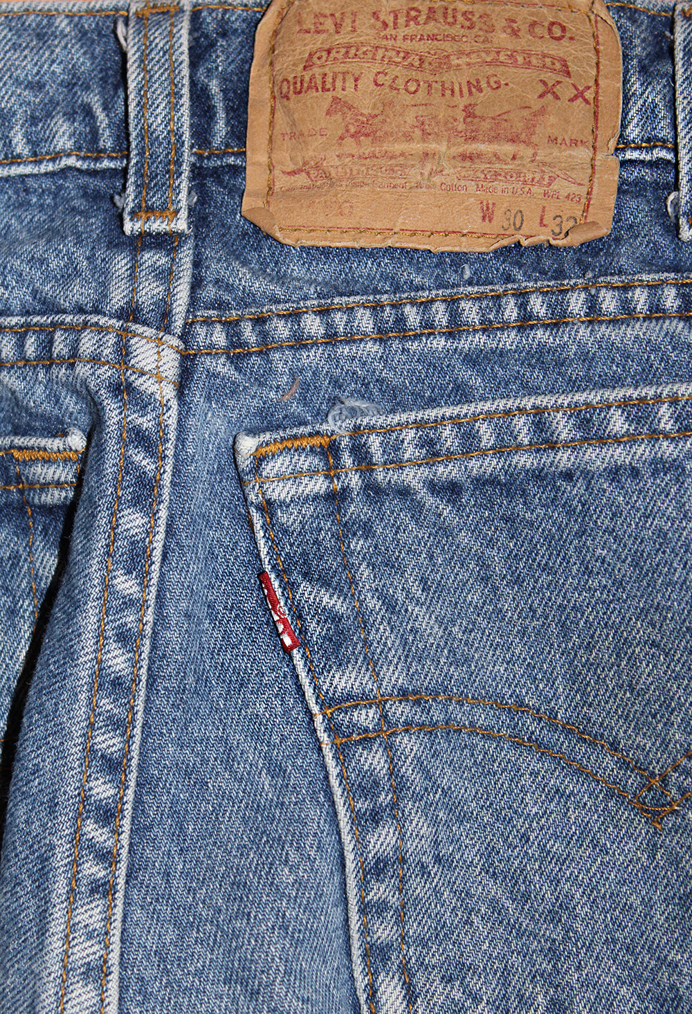 Vintage 90&#39;s LEVI&#39;S 550 Relaxed Fit Jeans 29&quot;///SOLD///