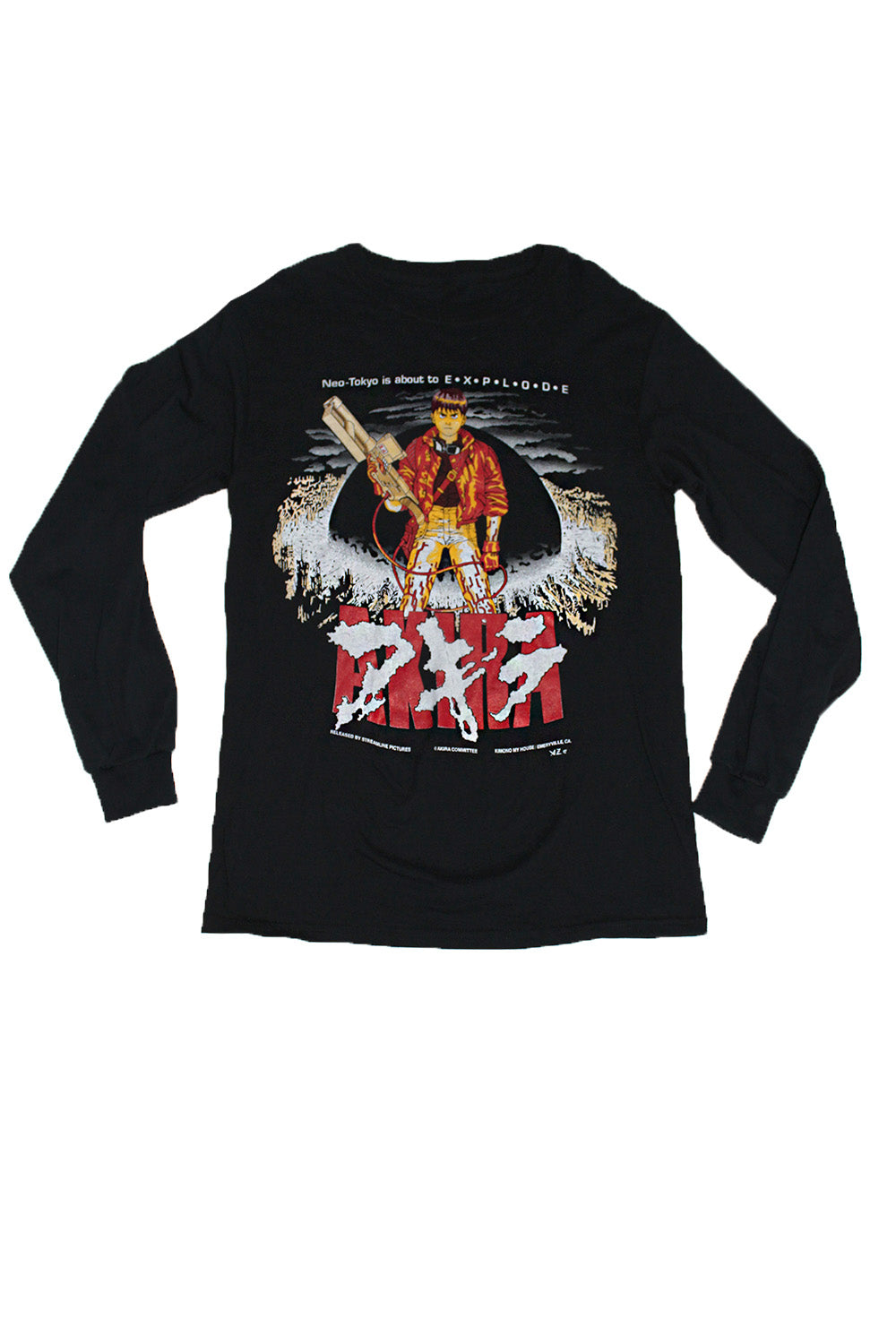 Vintage 90&#39;s Deadstock AKIRA Rare Anime Long Sleeve T-Shirt ///SOLD///