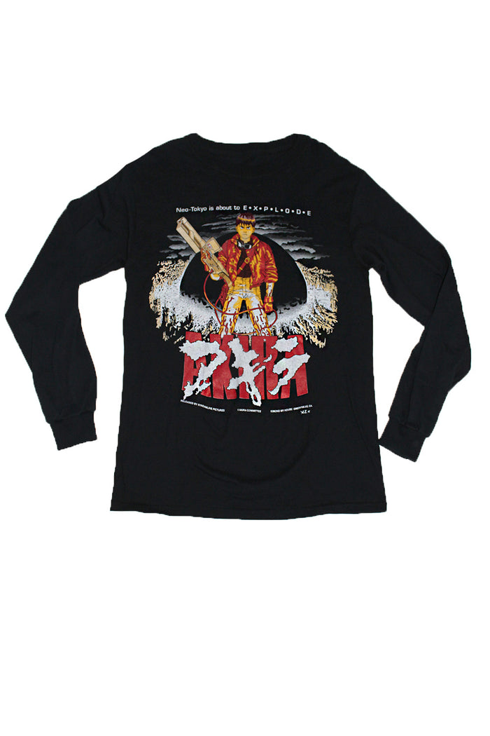 Vintage 90's Deadstock AKIRA Rare Anime Long Sleeve T-Shirt