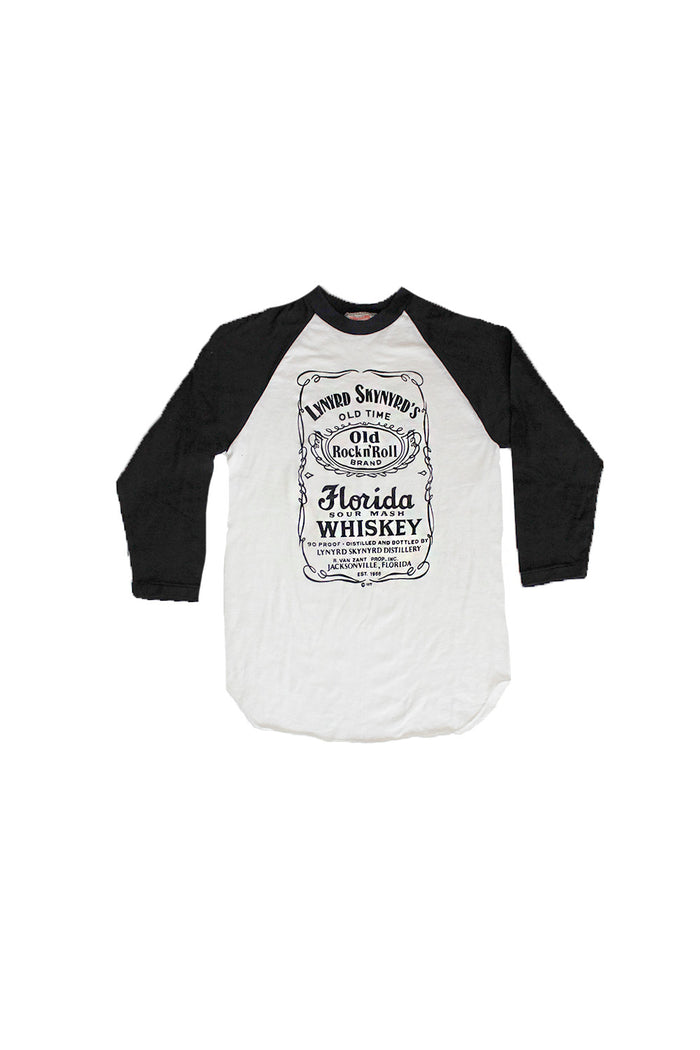 Vintage 70's Lynyrd Skynyrd Whiskey Ringer T-shirt