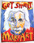 Vintage Deadstock 90's Albert Einstein Art T-Shirt