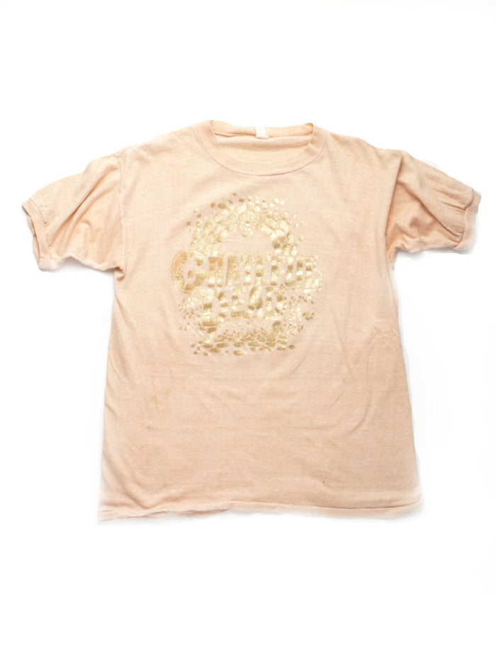 Vintage 1970's Grateful Dead Glitter T-Shirt