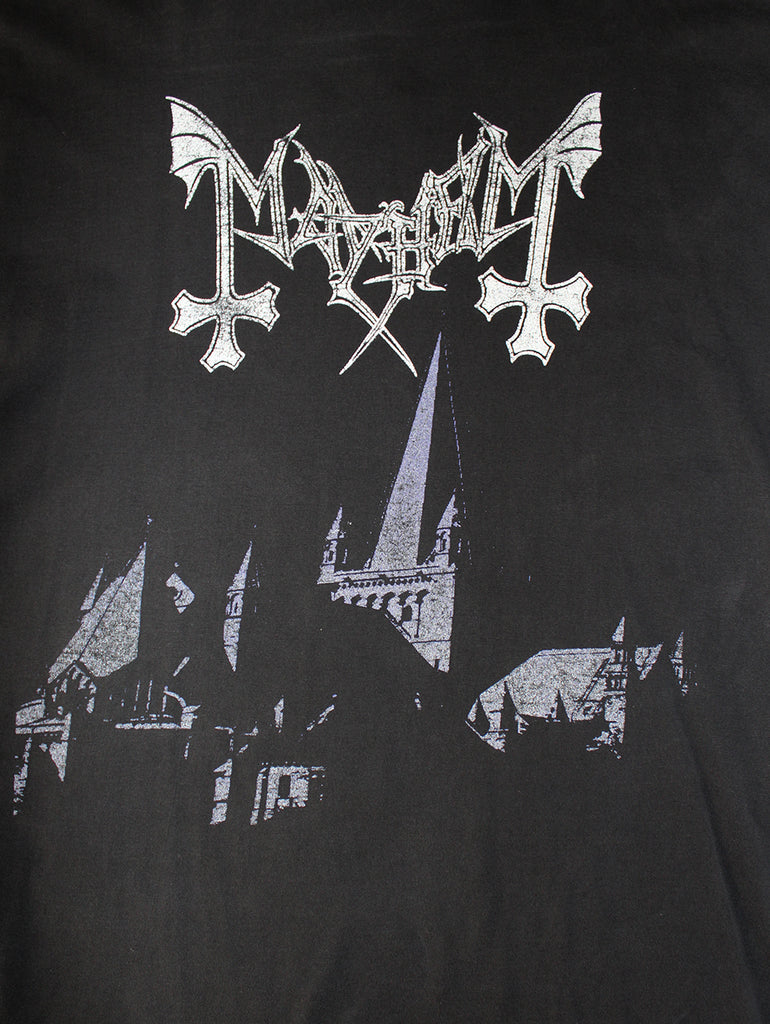 Vintage Mayhem Black Metal Death Long Sleeve T-Shirt