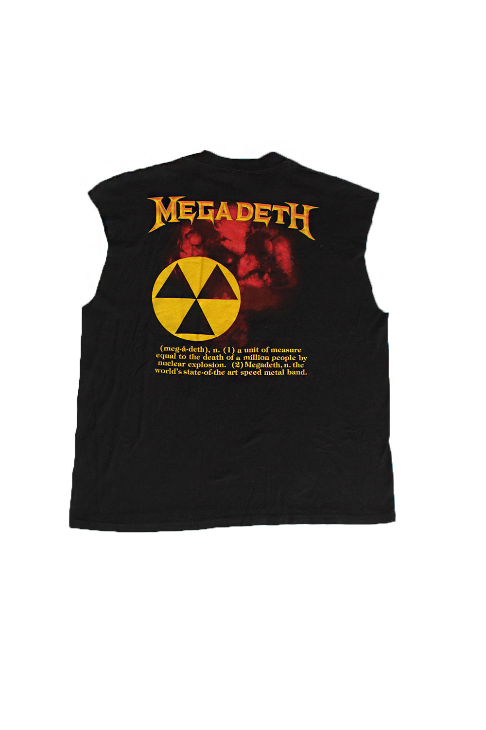 Vintage 80&#39;s Megadeth Cut T-shirt