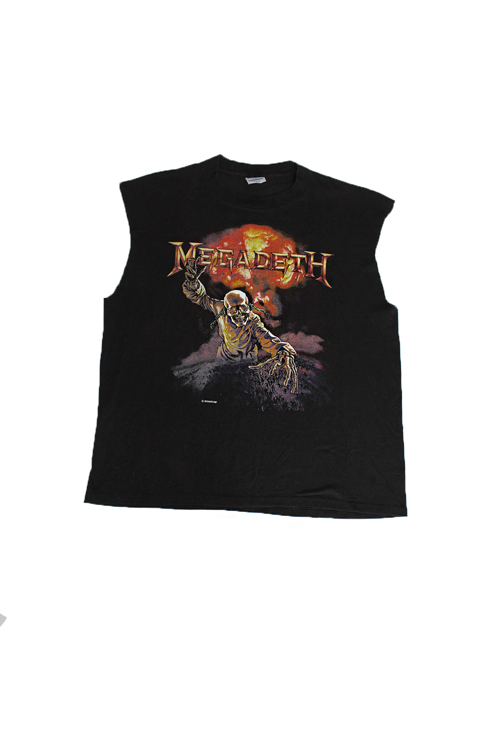 Vintage 80&#39;s Megadeth Cut T-shirt
