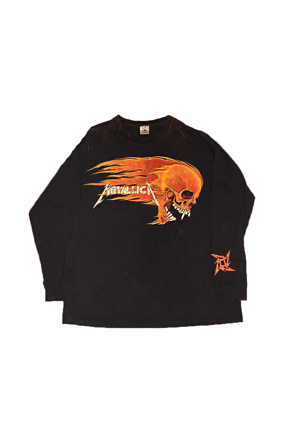 Vintage 90&#39;s Metallica Pushead Long Sleeve T-shirt