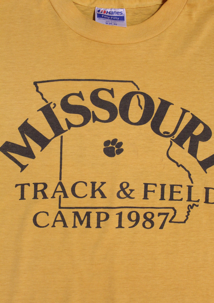 Vintage 1980's Nike Missouri Track & Field T-Shirt