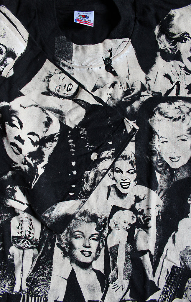 Vintage 90's Deadstock Marilyn Monroe All Over Print T-Shirt