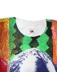 Vintage 90's Michael Rios Hand Painted Miles Davis Deadstock Vintage T-Shirt