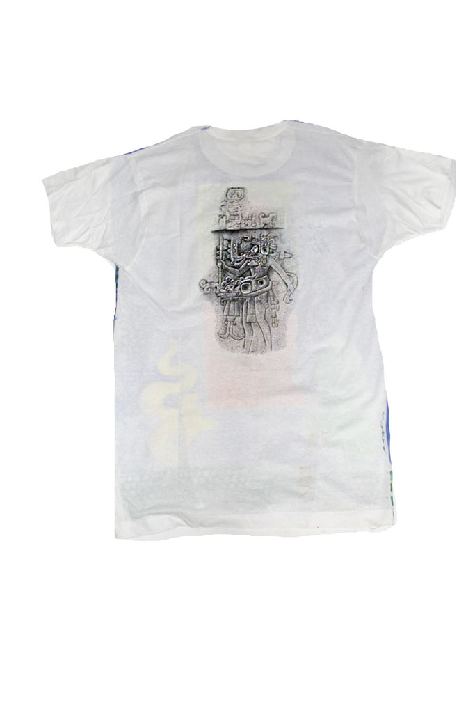 Vintage 90's Michael Rios Hand Painted Art Miles Davis Deadstock T-Shirt