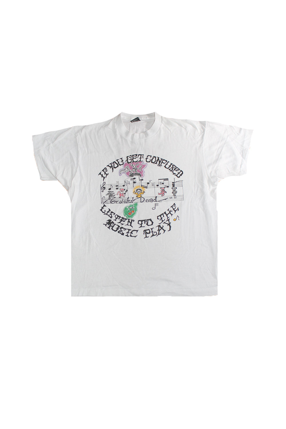 Vintage 80&#39;s Grateful Dead Franklin&#39;s Tower T-Shirt