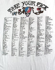 Vintage 80's Grateful Dead Franklin's Tower T-Shirt