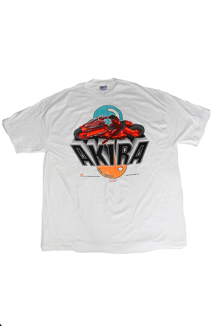 Vintage 80's Deadstock AKIRA Rare Neon Bike T-Shirt ///SOLD///
