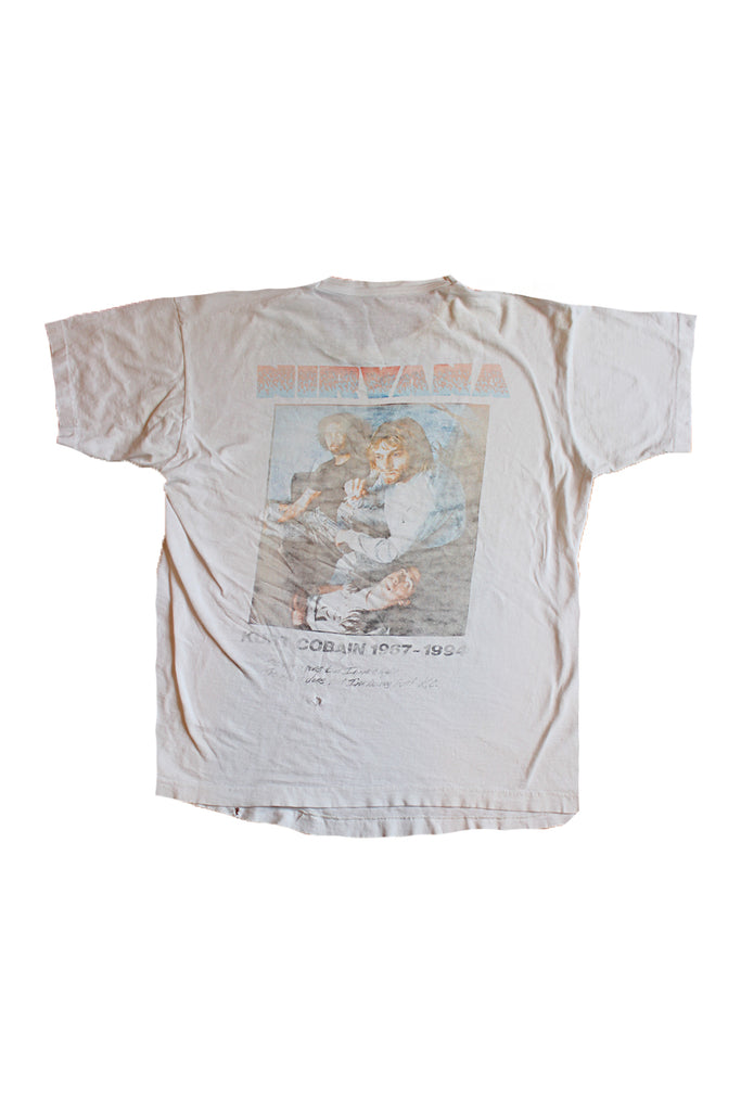 Vintage 90's Rare Nirvana In Utero Memorial T-Shirt ///SOLD///