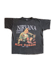 kurt cobain nirvana memorial t-shirt 171 washington lake blvd