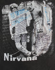 Vintage Kurt Cobain Nirvana 171 Washington Lake BLVD Memorial Park T-shirt ///SOLD///