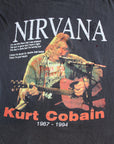 Vintage Kurt Cobain Nirvana 171 Washington Lake BLVD Memorial Park T-shirt ///SOLD///