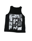 Vintage 90's Deadstock O.J. Simpson Trial Newspaper Print Tank Top ///SOLD///