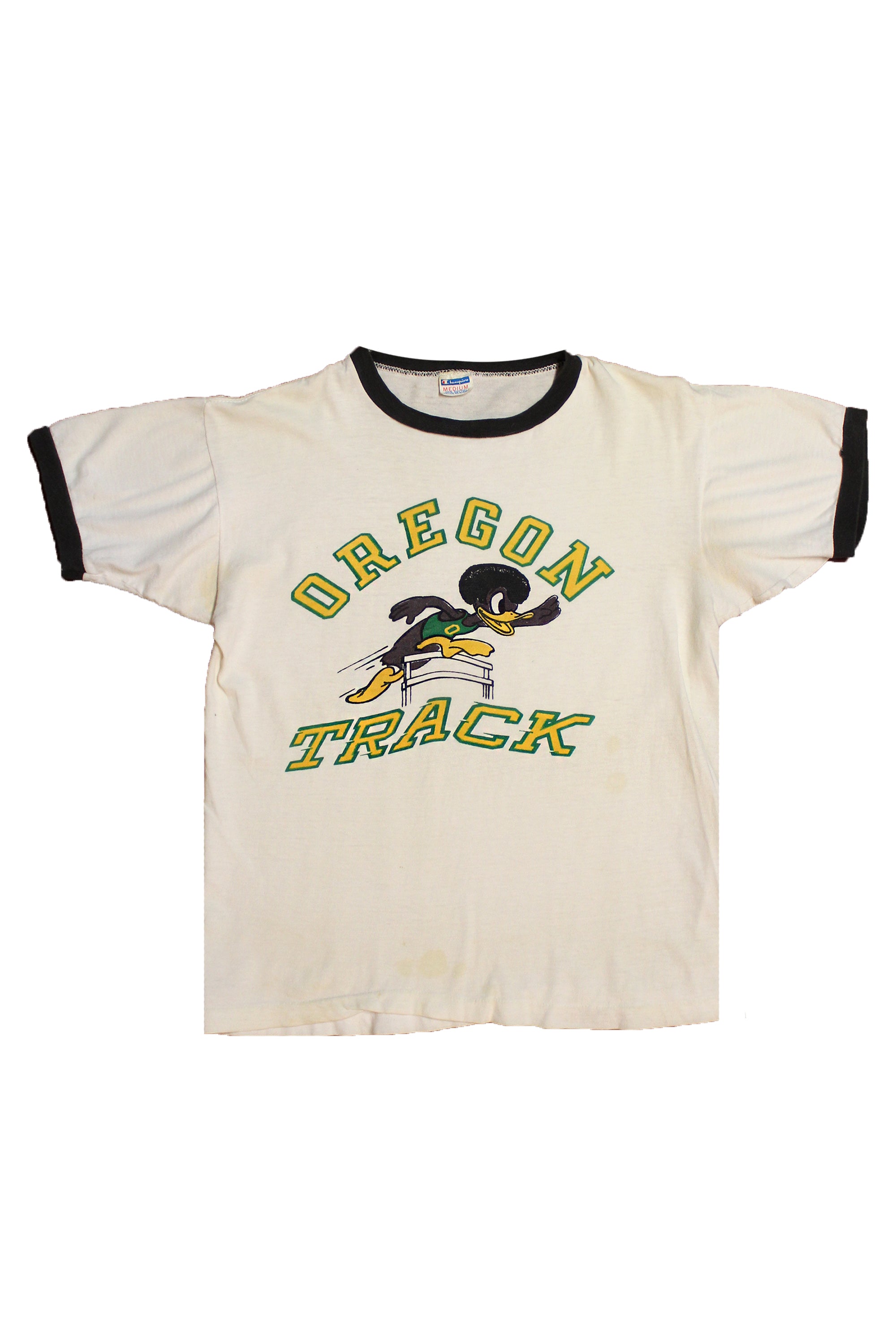 Vintage Early 70&#39;s Nike OREGON Track T-Shirt