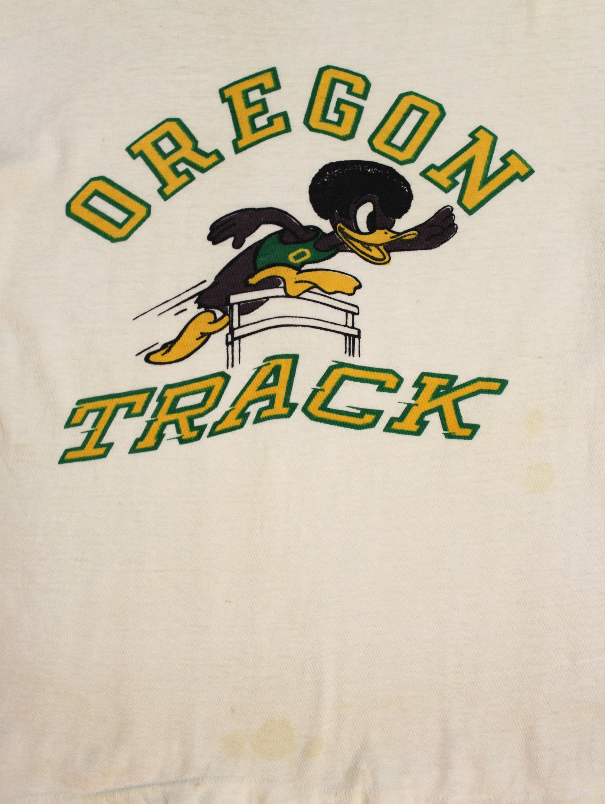 Vintage Early 70&#39;s Nike OREGON Track T-Shirt