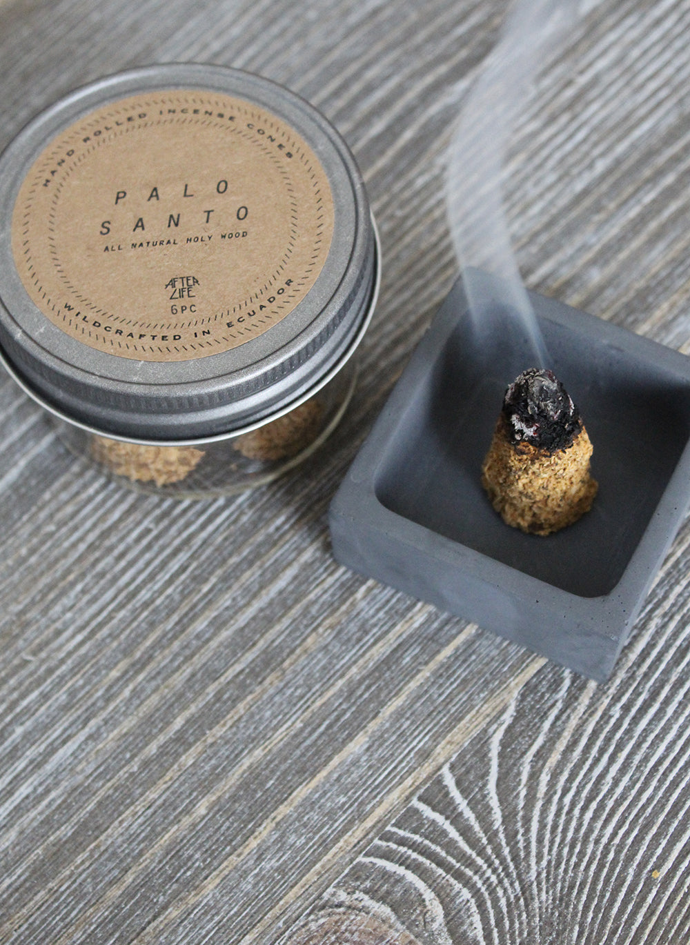 palo santo incense cones natural