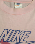 Vintage 1970's Nike Pink Graphic Made in Italy T-Shirt