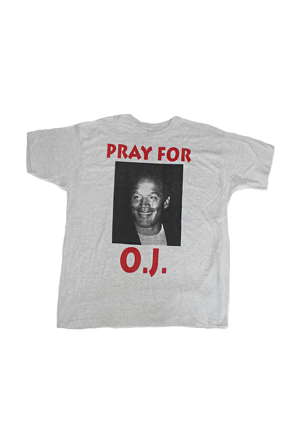 Vintage 90&#39;s Deadstock Rare O.J. Simpson Trial Pray for OJ T-shirt ///SOLD///