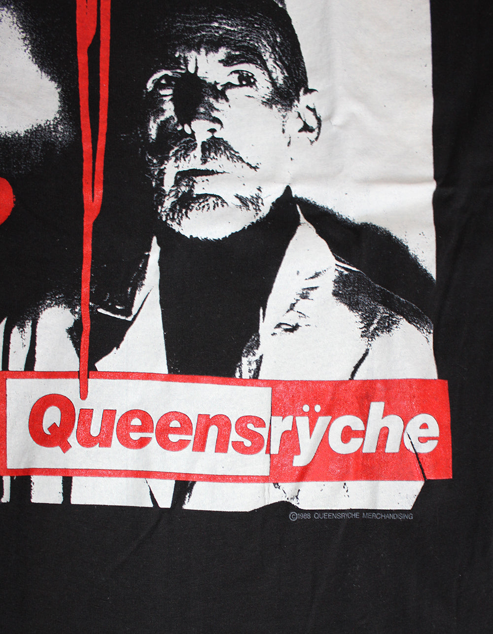 Vintage 80&#39;s Deadstock Queensryche Revolution Calling T-Shirt