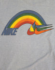 Vintage 1980's Nike Rainbow Swoosh T-Shirt