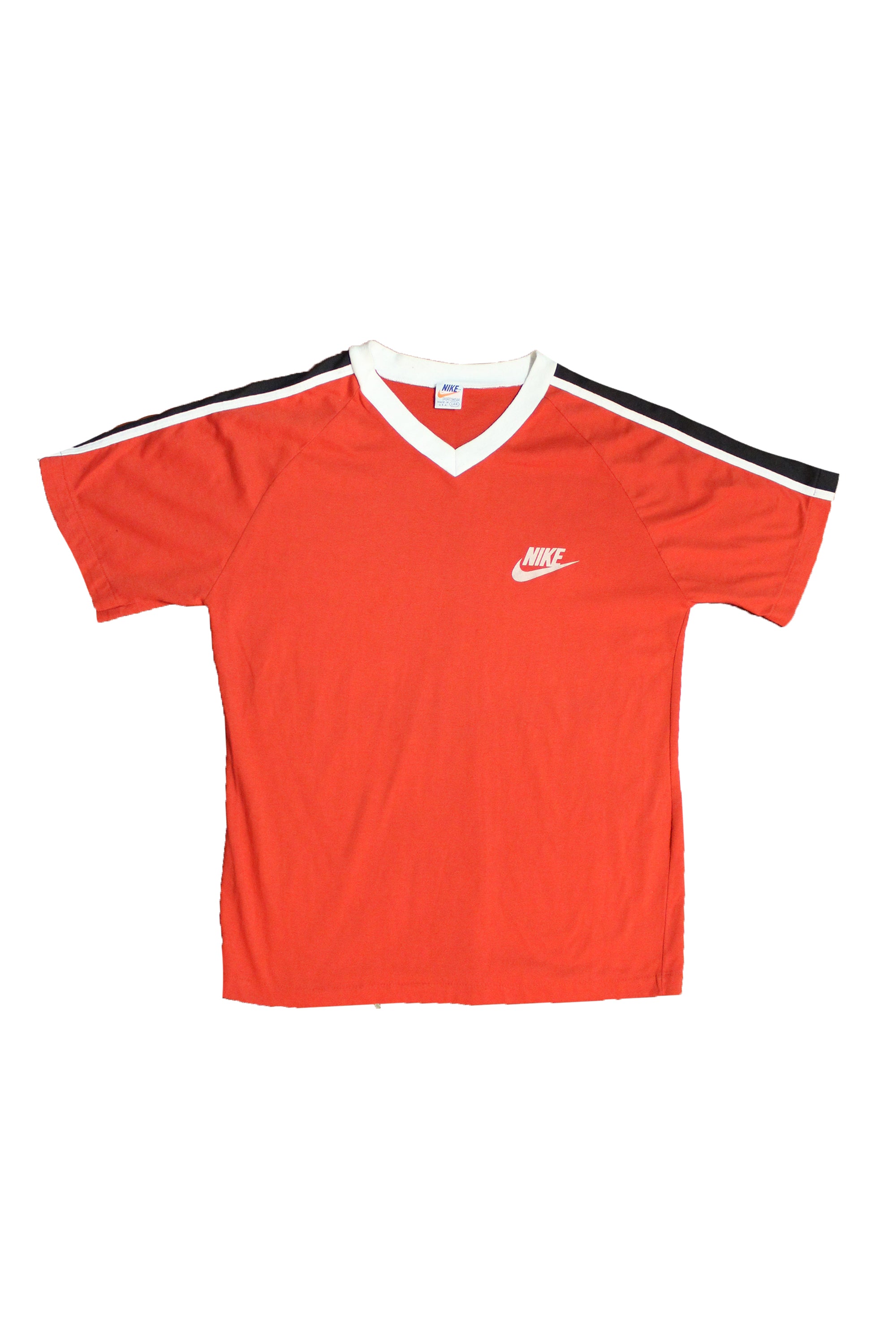 Vintage 1980&#39;s Nike V-Neck T-Shirt