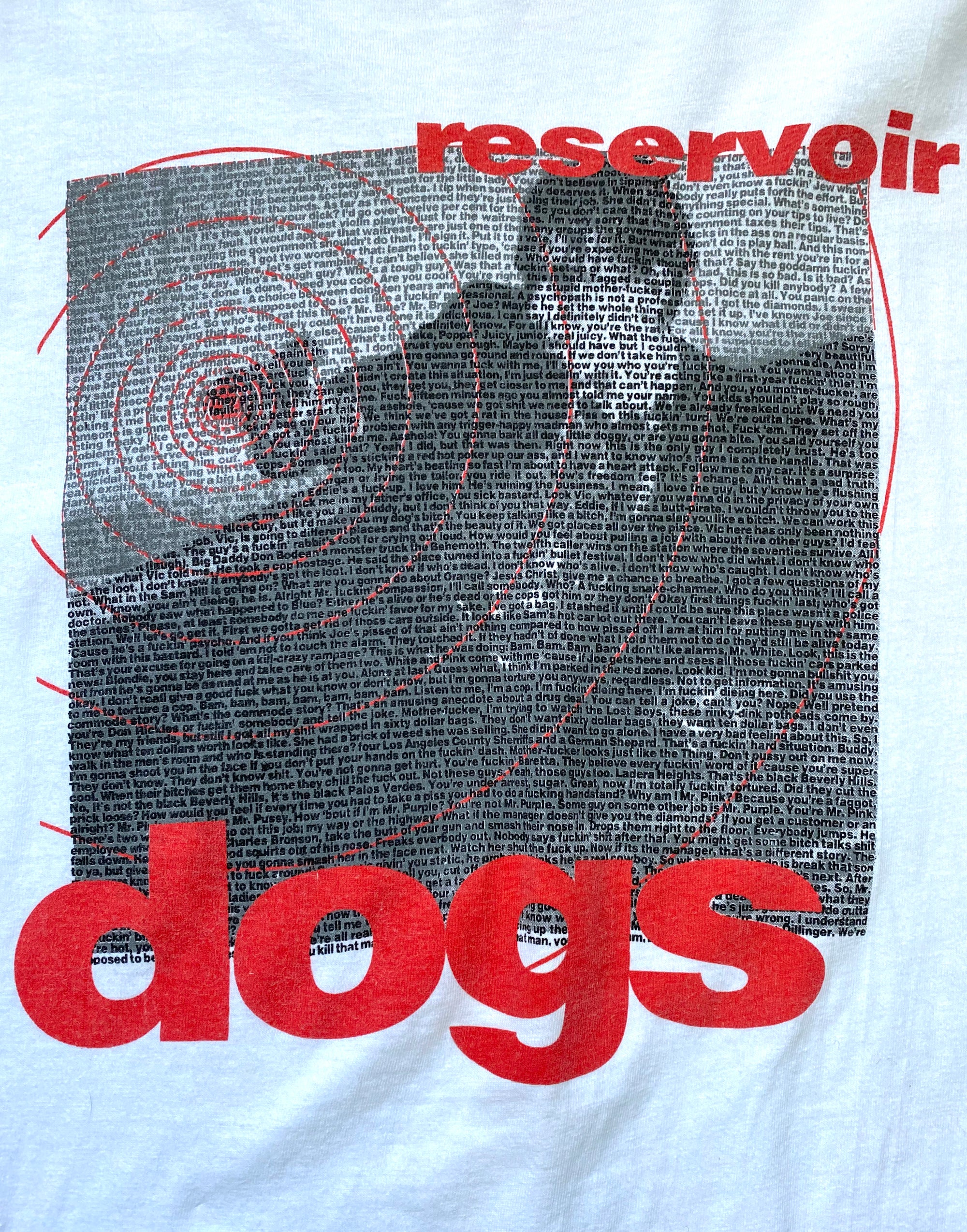 Vintage 90&#39;s Reservoir Dogs Movie T-Shirt ///SOLD///