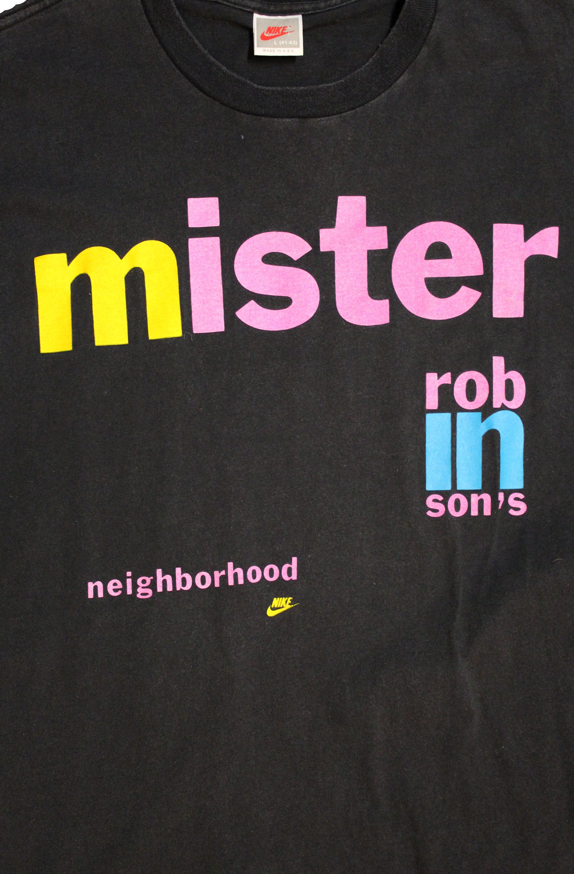 Vintage 1990&#39;s Nike Mister Robinson T-Shirt