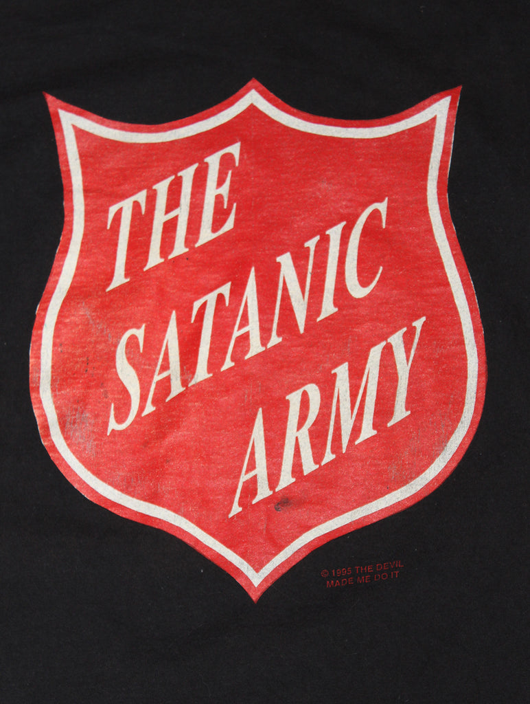 Vintage 90's Marilyn Manson The Satanic Army T-shirt