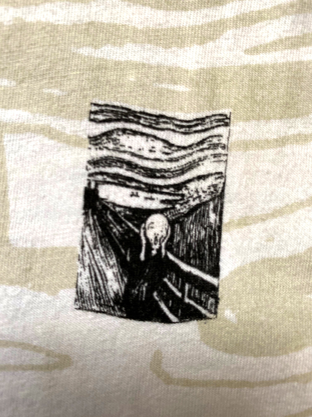 Vintage 90&#39;s E. Munch The Scream All Over Print T-Shirt ///SOLD///