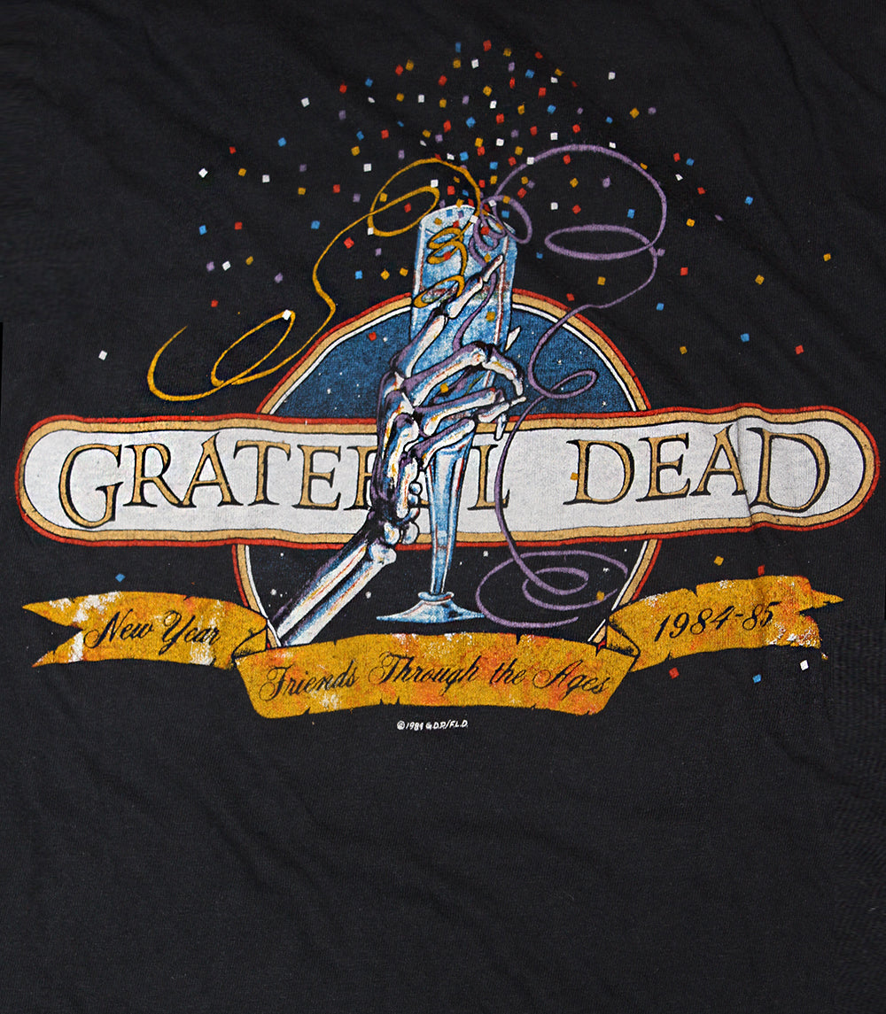 Vintage 80&#39;s Grateful Dead  New Year SF T-Shirt