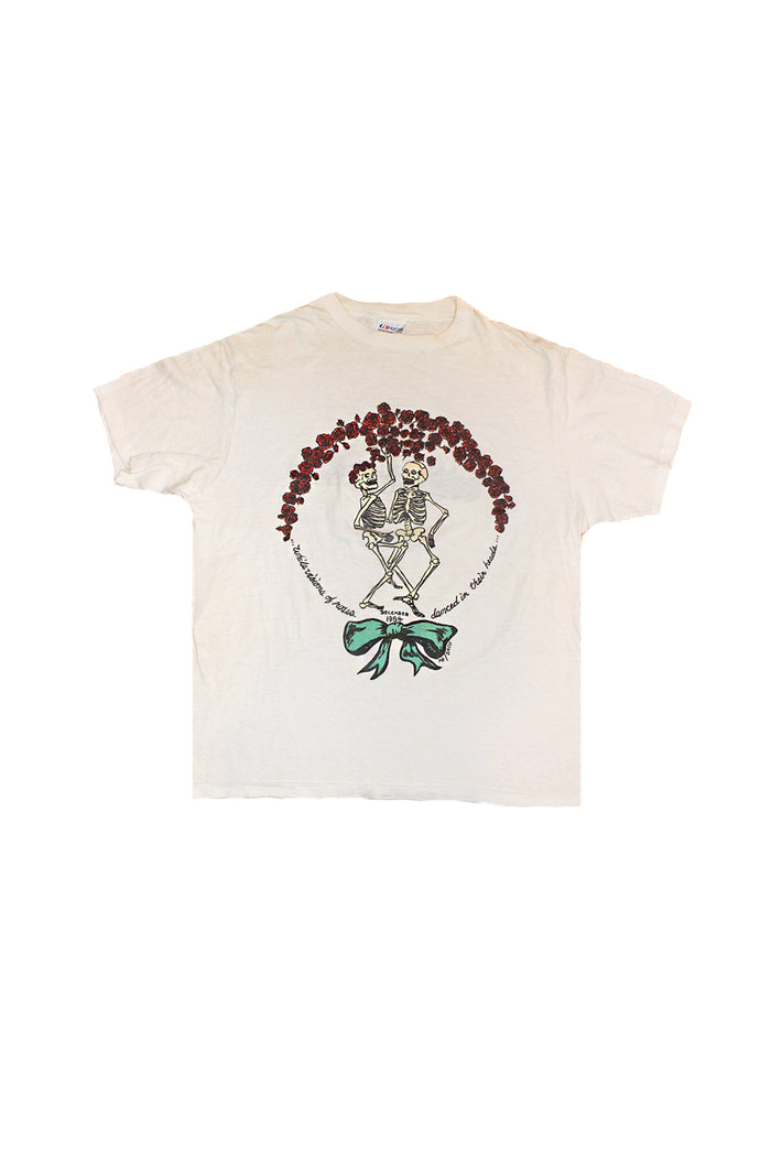 Vintage 80's Grateful Dead Skeleton and Roses T-Shirt ///SOLD