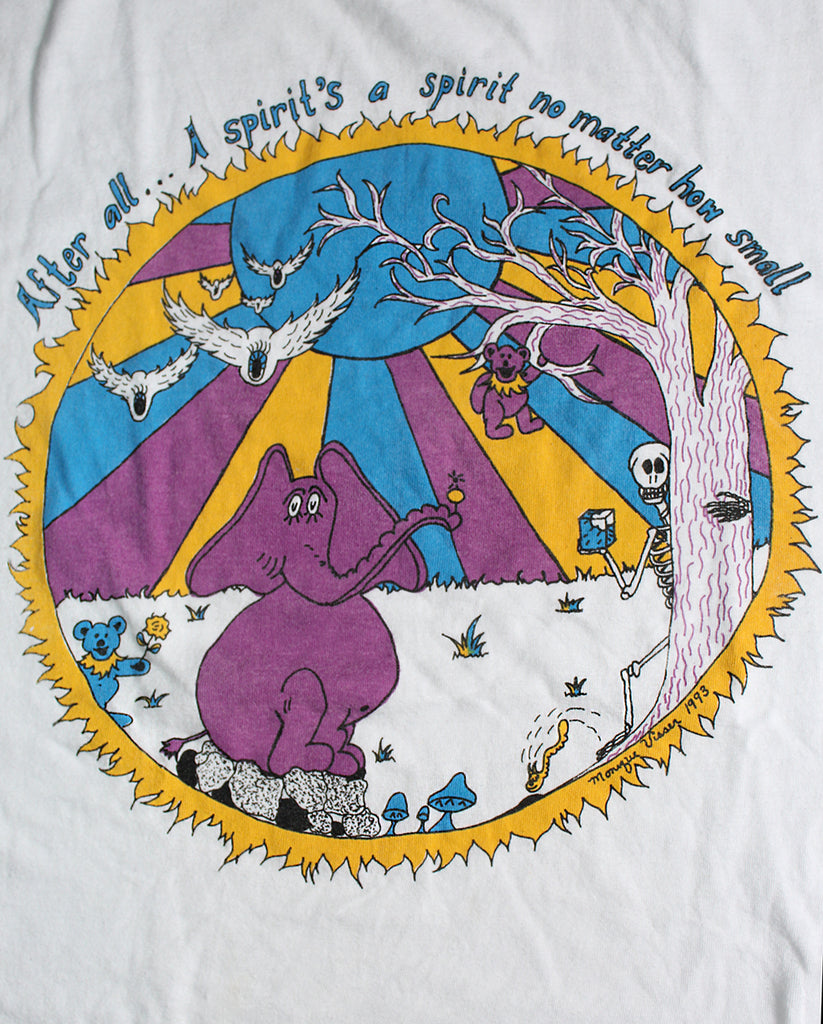 Vintage 90's Grateful Dead Monique Visser Art T-Shirt