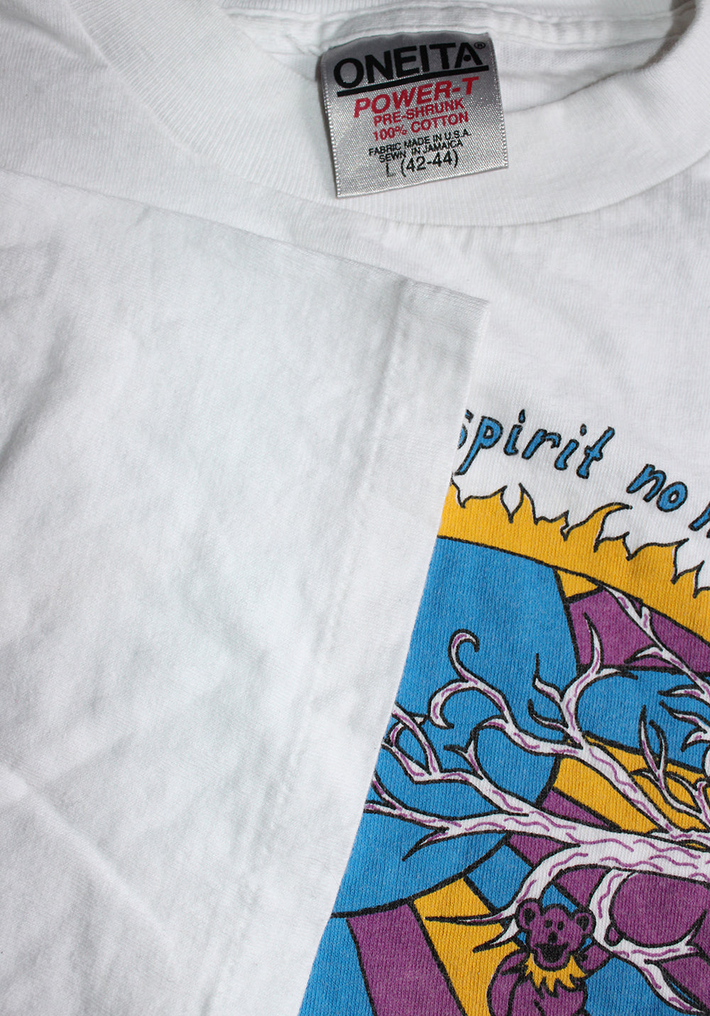 Vintage 90&#39;s Grateful Dead Monique Visser Art T-Shirt