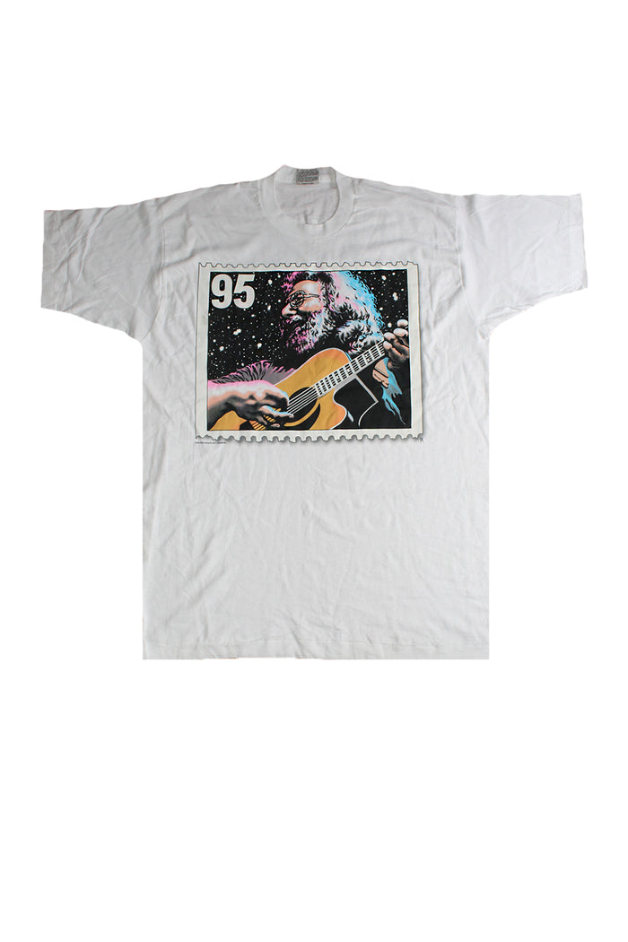 Vintage Deadstock 90's Jerry Garcia Estate Stamp T-shirt