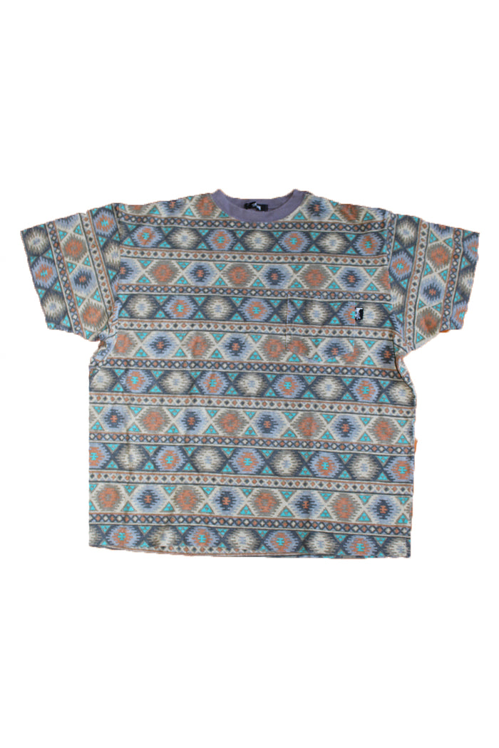 Vintage 90's Stussy Original Tribal Pattern T-Shirt