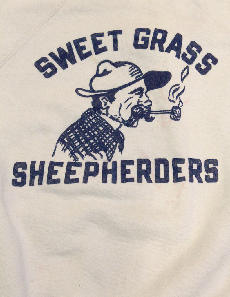 Vintage 50's Sweet Grass Felt Letters Sweatshirt ///SOLD///