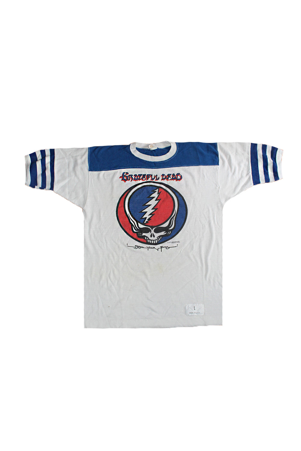 1976 steal your face grateful dead vintage t-shirt