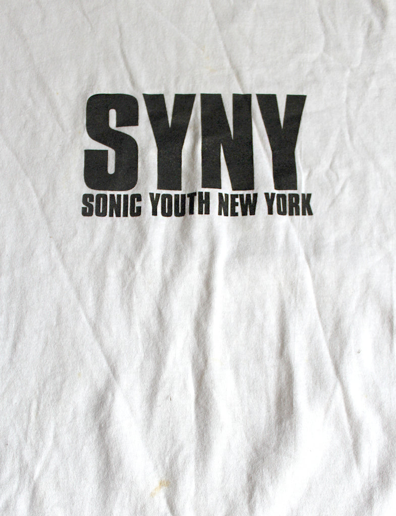 Vintage 90's Deadstock Sonic Youth New York (DKNY Spoof) T-Shirt ///SOLD///