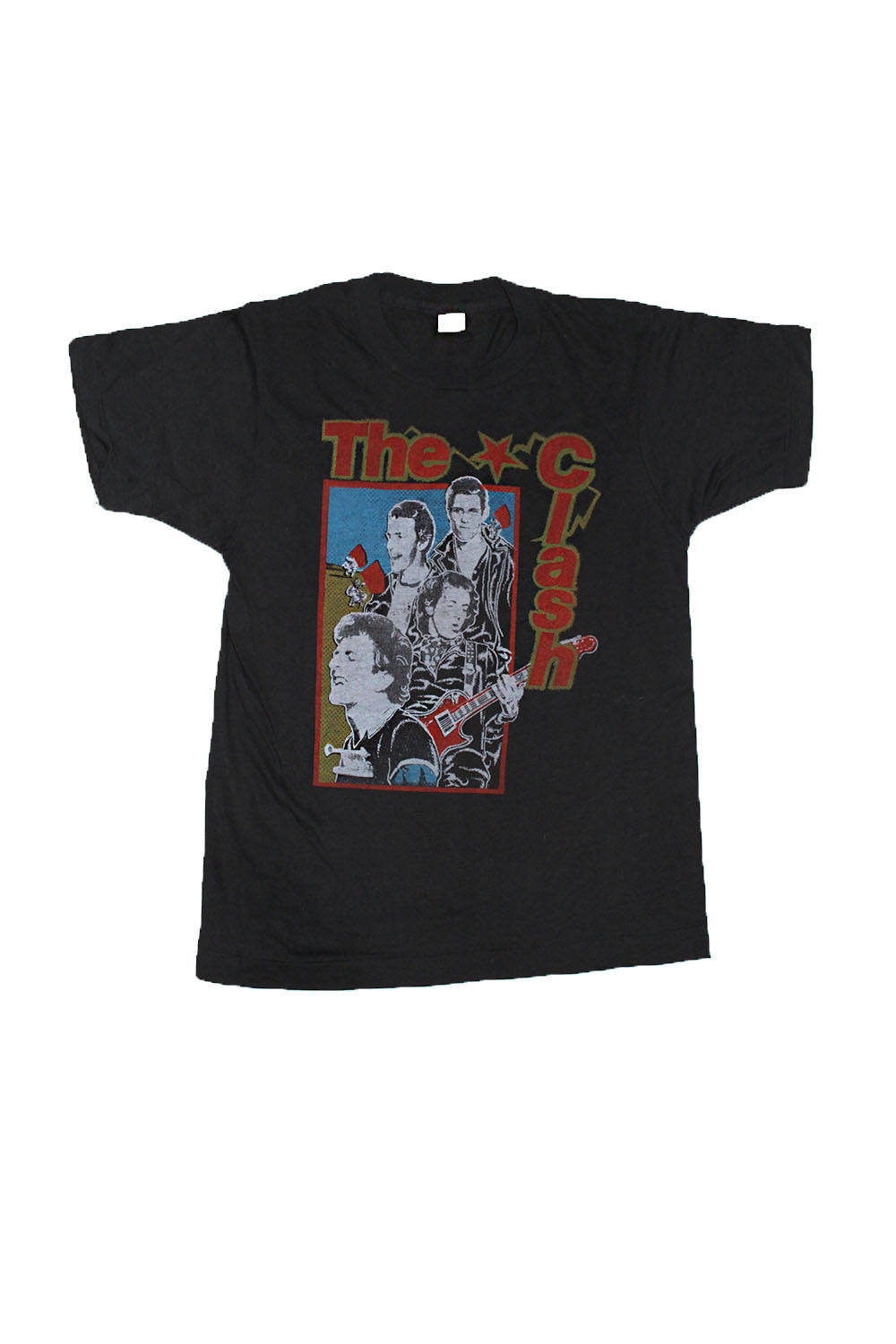 Vintage Deadstock 70&#39;s The Clash Give&#39; em enough Rope