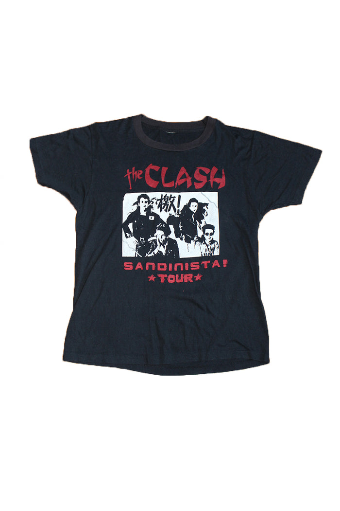 Vintage 80's The Clash Sandinista Tour T-Shirt